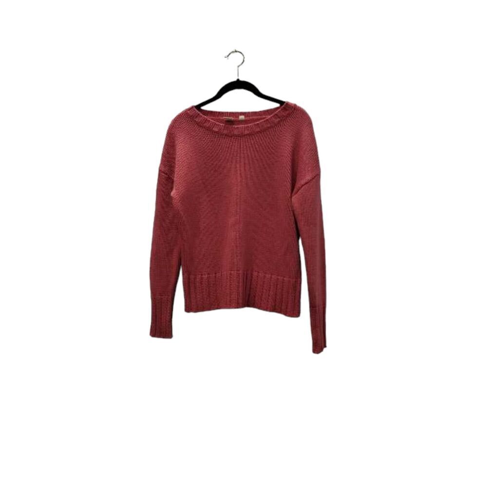 Gap Mauve Pink heavy knit crew neck sweater